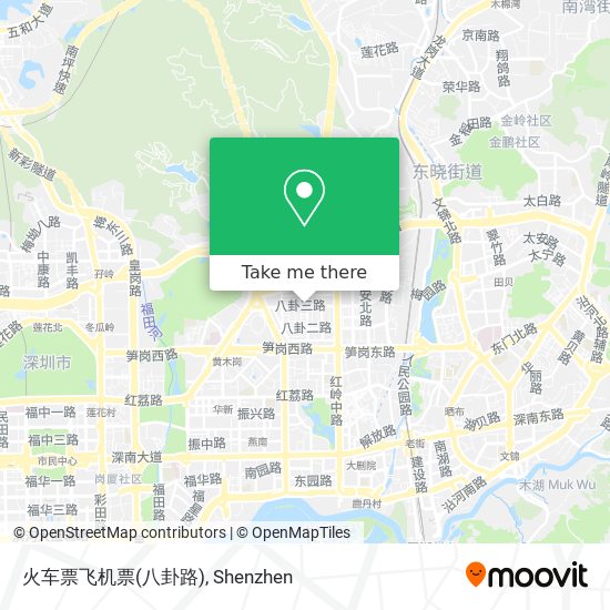 火车票飞机票(八卦路) map