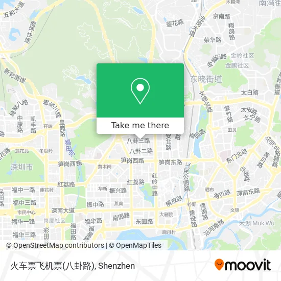 火车票飞机票(八卦路) map