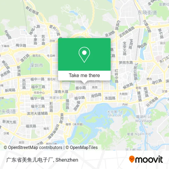 广东省美鱼儿电子厂 map