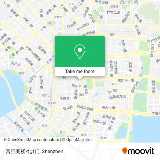 富强阁楼-北1门 map