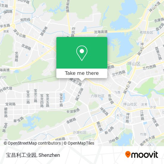 宝昌利工业园 map