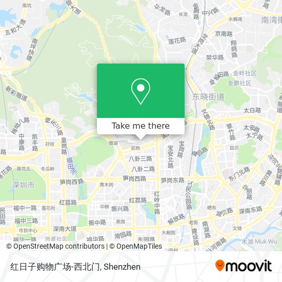 红日子购物广场-西北门 map