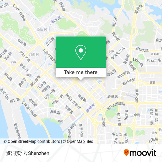 资润实业 map