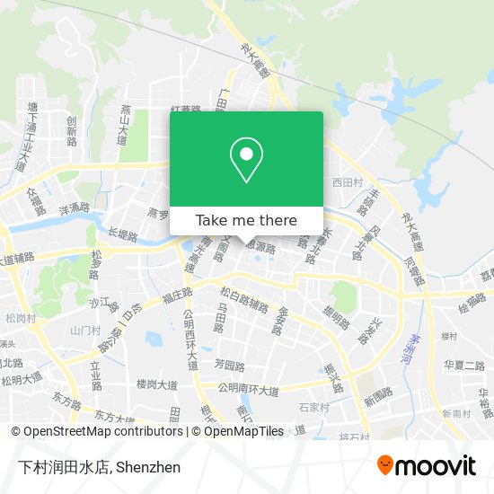 下村润田水店 map