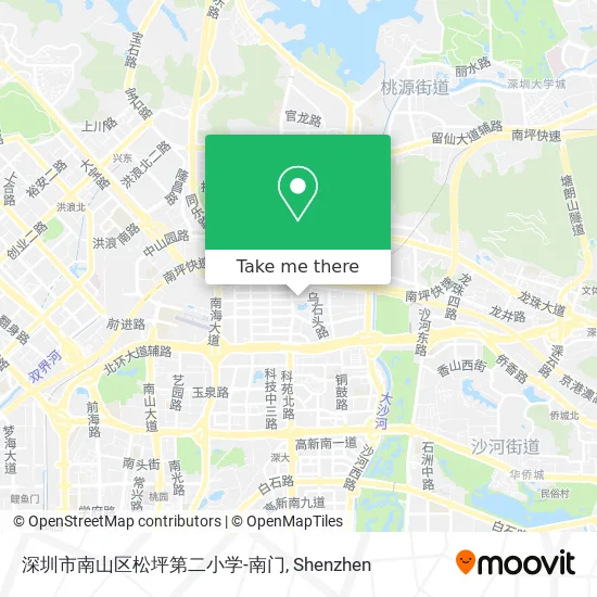 深圳市南山区松坪第二小学-南门 map