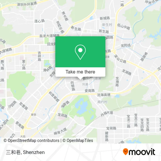 三和巷 map
