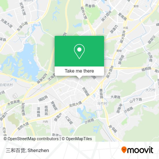 三和百货 map