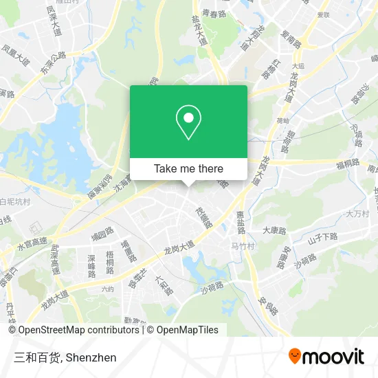 三和百货 map