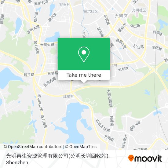 光明再生资源管理有限公司(公明长圳回收站) map