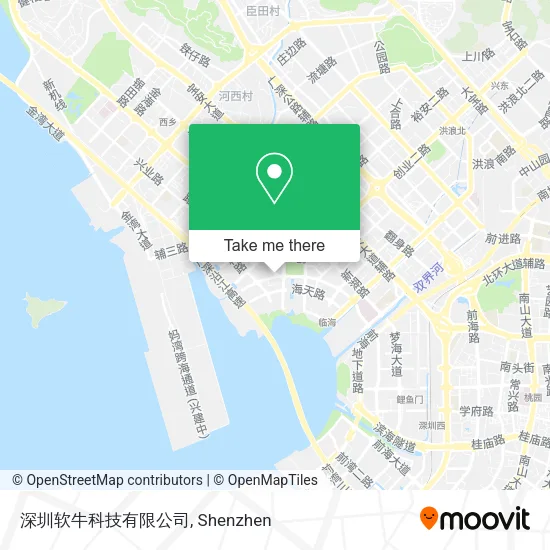 深圳软牛科技有限公司 map