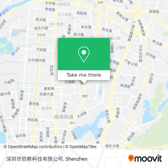 深圳市软桥科技有限公司 map