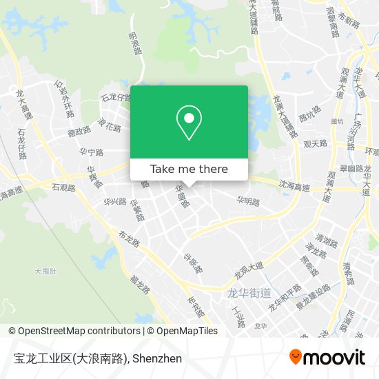 宝龙工业区(大浪南路) map