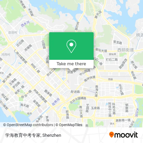 学海教育中考专家 map