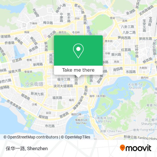 保华一路 map