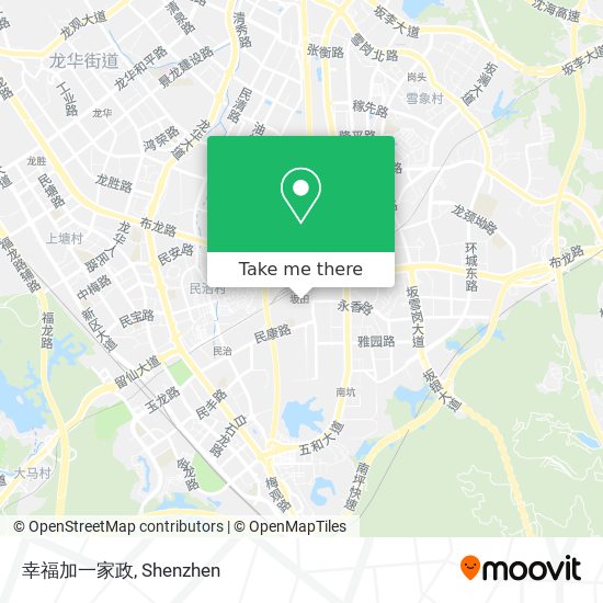 幸福加一家政 map