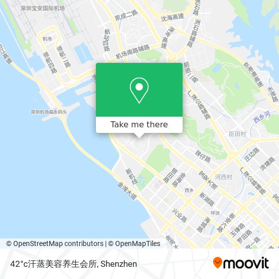 42°c汗蒸美容养生会所 map