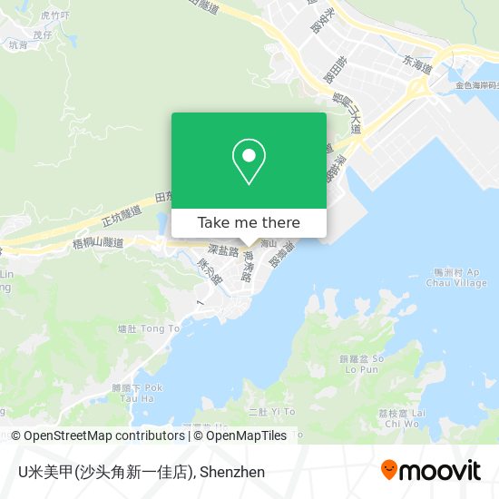 U米美甲(沙头角新一佳店) map