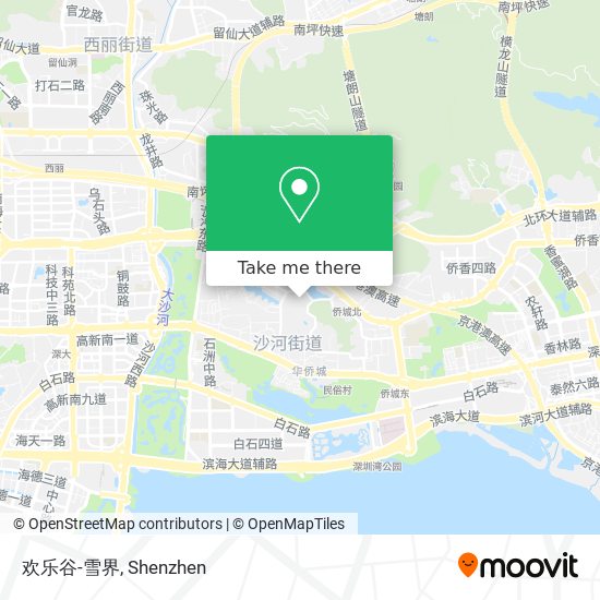 欢乐谷-雪界 map