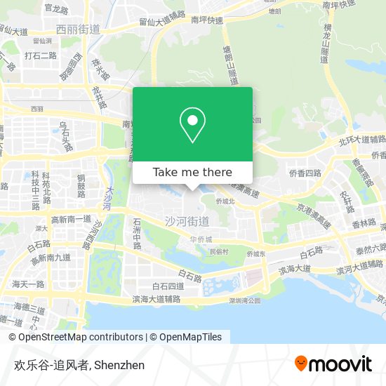 欢乐谷-追风者 map