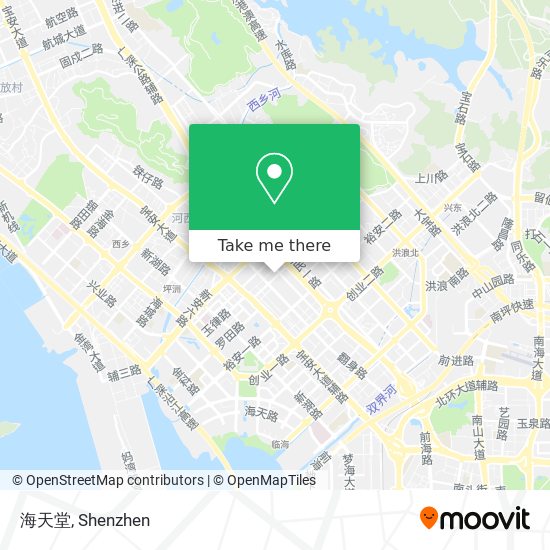 海天堂 map