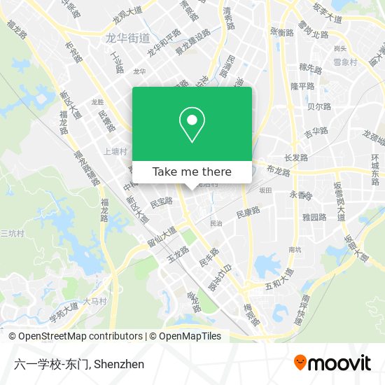 六一学校-东门 map