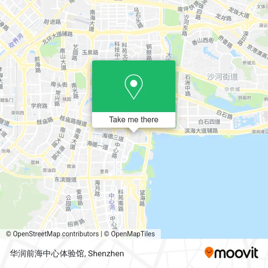 华润前海中心体验馆 map