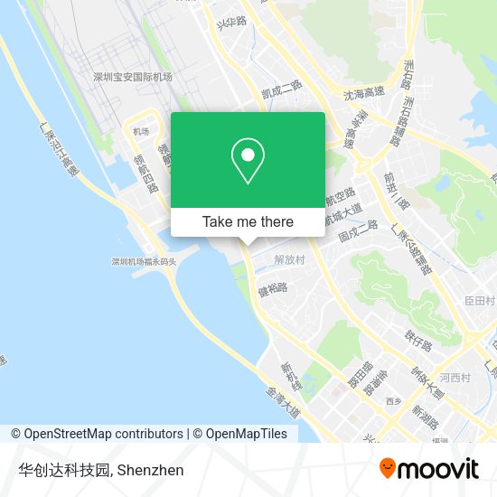 华创达科技园 map