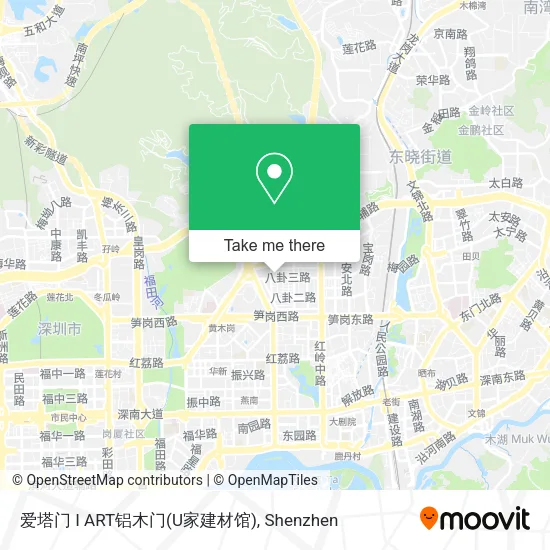 爱塔门 I ART铝木门(U家建材馆) map