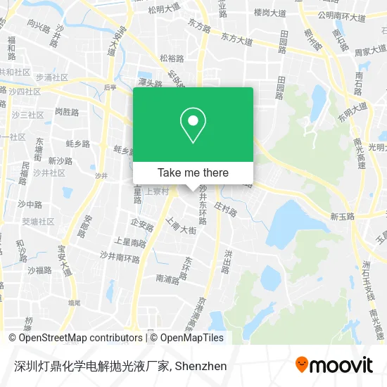深圳灯鼎化学电解抛光液厂家 map