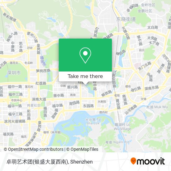 卓萌艺术团(银盛大厦西南) map