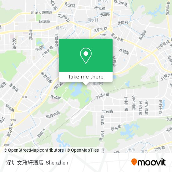 深圳文雅轩酒店 map