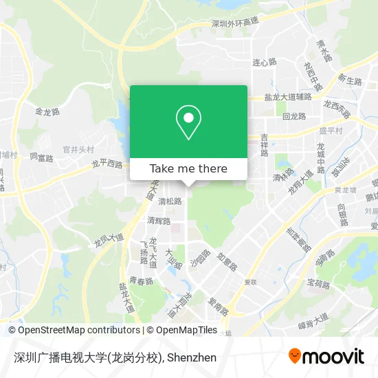深圳广播电视大学(龙岗分校) map