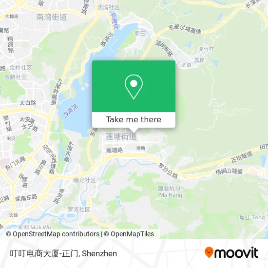 叮叮电商大厦-正门 map