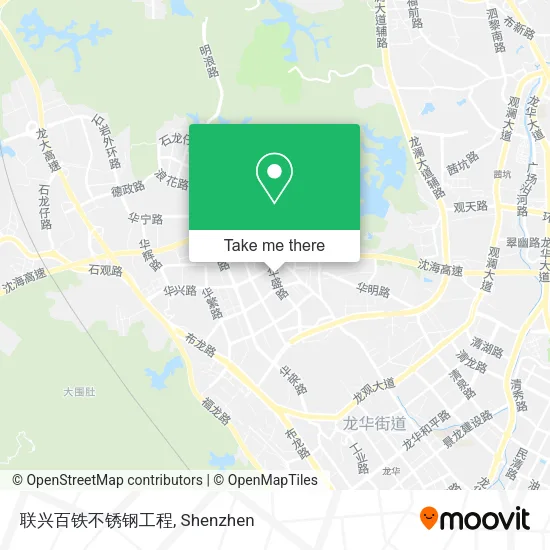 联兴百铁不锈钢工程 map