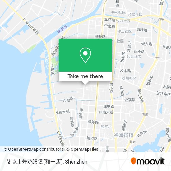 艾克士炸鸡汉堡(和一店) map