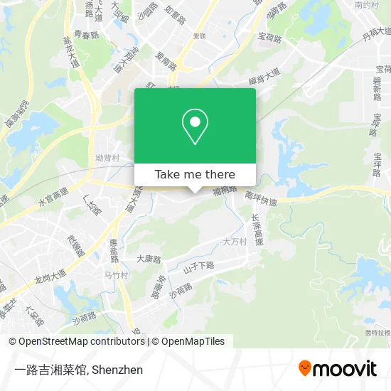 一路吉湘菜馆 map