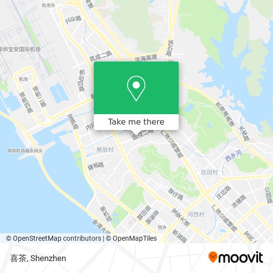 喜茶 map