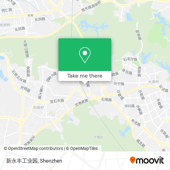 新永丰工业园 map