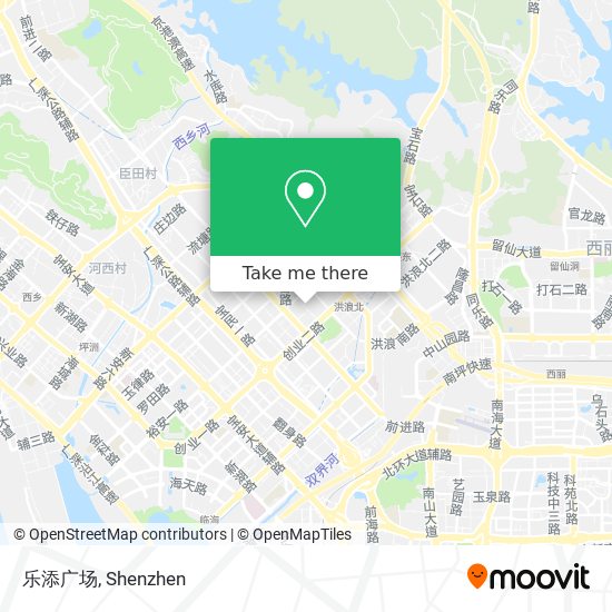 乐添广场 map