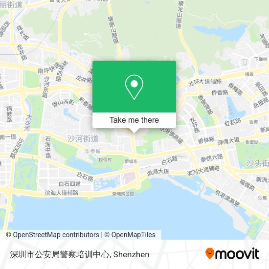 深圳市公安局警察培训中心 map