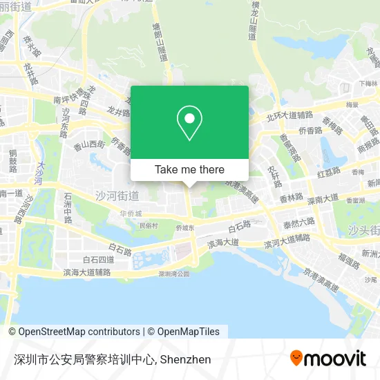 深圳市公安局警察培训中心 map