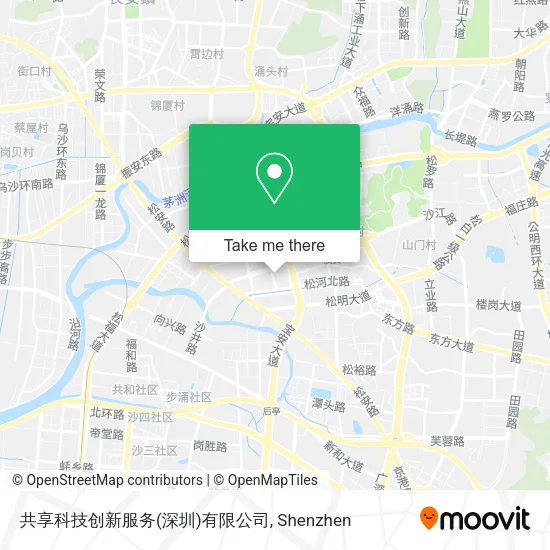 共享科技创新服务(深圳)有限公司 map
