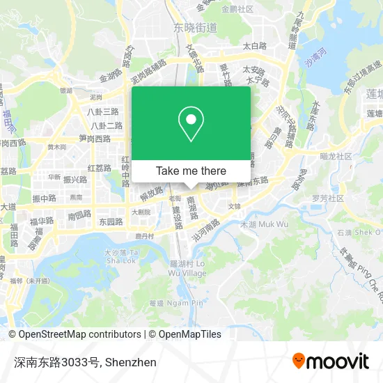 深南东路3033号 map