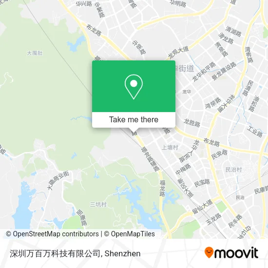 深圳万百万科技有限公司 map