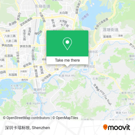 深圳卡瑞标致 map