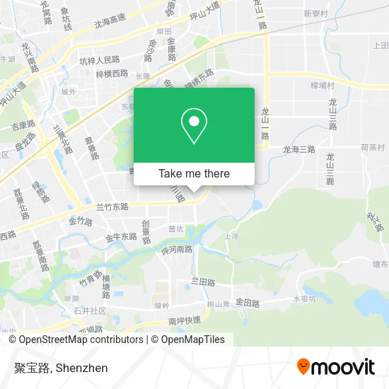 聚宝路 map