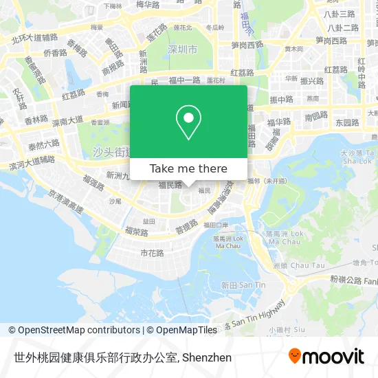世外桃园健康俱乐部行政办公室 map