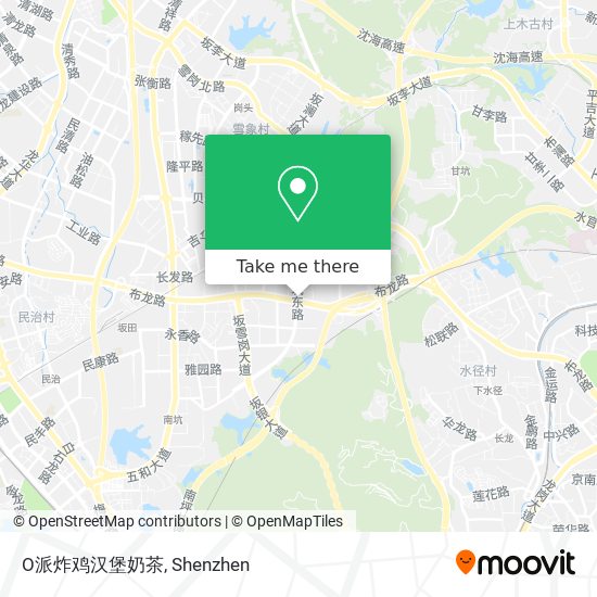 O派炸鸡汉堡奶茶 map