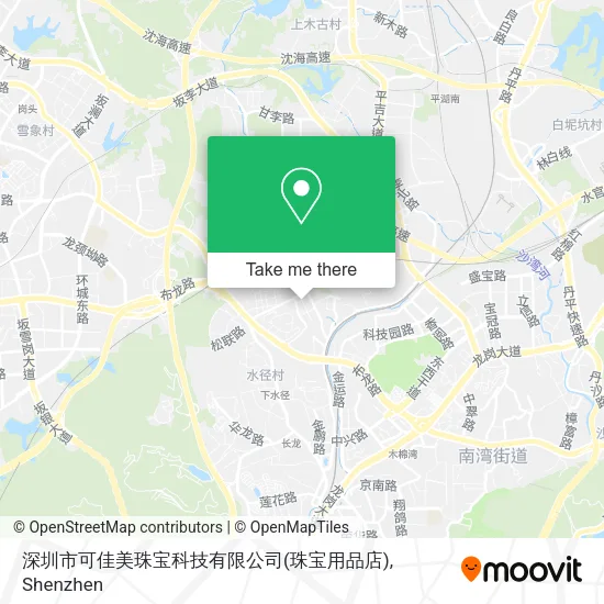 深圳市可佳美珠宝科技有限公司(珠宝用品店) map
