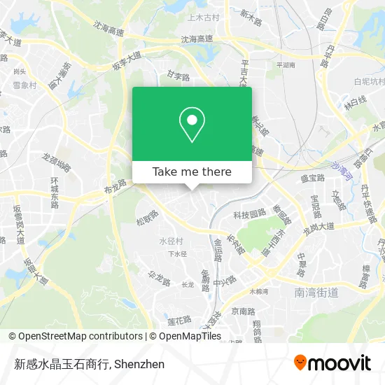 新感水晶玉石商行 map